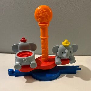 Little people dumbo ride day at Disney